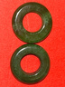 親恒薈保價(jià)胖東來(lái)品質(zhì)官方翡翠耳環(huán)s925銀鑲嵌平安扣冰種辣綠色翡翠耳墜 翡翠耳環(huán)一對 曬單實(shí)拍圖