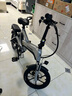 正步（ZB）折疊電動自行車助力小型車代步車GPS防盜新款國標超輕便攜電瓶車 50-60KM銀黑色-品牌電芯/送GPS 曬單實拍圖