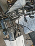 跨速（Kuasu）鋁合金自行車(chē)手機(jī)架電動(dòng)車(chē)摩托車(chē)外賣(mài)騎行防震手機(jī)導(dǎo)航支架固定夾 基礎(chǔ)黑 曬單實(shí)拍圖