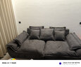 優(yōu)宜樂巢帆船沙發(fā)客廳家用科技布藝沙發(fā)防貓抓意式超寬大坐深羽絨直排沙發(fā) 2.4米丨直排小四人位 1.2米寬丨乳膠座包+耐貓抓磨砂布 曬單實(shí)拍圖