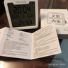 RITERS電子溫濕度計家用室內嬰兒房高精度數顯表帶時(shí)間日期鬧鐘 【旗艦版】多功能+背光+充電 曬單實(shí)拍圖