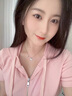 夢染S999足銀項鏈女生鎖骨鏈生日禮物送女友老婆閨蜜實用走心時尚吊墜 蝴蝶鎖骨鏈 曬單實拍圖