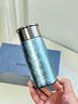 水宜生99.9%純鈦保溫杯抑菌鈦杯女款便攜隨行小巧高檔高顏值口袋杯刻字 皓月銀【陽(yáng)極氧化工藝】280ml 曬單實(shí)拍圖