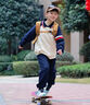 英氏 YEEHOO兒童衛(wèi)衣男童春秋季拼接撞色學(xué)院風(fēng)衛(wèi)衣春裝新款時尚百搭中大童裝 拼接撞色衛(wèi)衣-深藍 140 曬單實拍圖