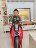 看宝贝儿童电动车儿童电动摩托车儿童摩托车电动车 大款红色+双驱+12V大电瓶+大车身 实拍图
