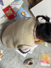 笛莎（DEESHA）童裝女童兒童秋新款小女孩時(shí)尚撞色包邊千鳥(niǎo)格馬甲 淺米色83   130 曬單實(shí)拍圖