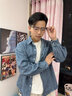 Calvin Klein眼鏡男款CK眉框似半框防藍光眼鏡商務(wù)潮近視眼鏡架女可配度數(shù)散光 CKJ23229LB-970-5318 透明+銀色 單鏡框 曬單實拍圖