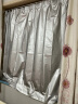 铭聚布艺（MINGJU）窗帘全遮光加厚窗帘布防晒遮阳帘挂钩式2米宽*1.6米高1片 实拍图