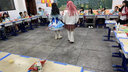 瑪麗珍女鞋春秋夏季新款粗跟一字扣帶高跟鞋淺口配裙子百搭小皮鞋 酒紅色 38 曬單實(shí)拍圖