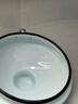 鋼盾 搪瓷泡茶杯喝水杯子老式大茶缸子不銹鋼包邊琺瑯搪瓷杯可加熱 傲雪梅 口內(nèi)徑10cm800ml 曬單實拍圖
