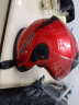 BIGBRO KY168 红色 3C双镜片摩托车头盔夏季男女电动车四季通用半盔 实拍图