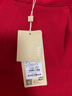 PORTS寶姿  新品女裝簡約中腰微喇休閑長褲ALN8P013KWB008 櫻桃紅 XS (2) 曬單實拍圖