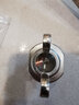 一靚水管堵塞頭花灑堵頭4分6分堵帽全銅軟管水龍頭墻洞預留管道管堵 L款:4分外絲羊角堵頭（銅電鍍） 曬單實(shí)拍圖