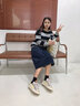 回力女鞋帆布鞋子女春夏季潮鞋新款韓版百搭學(xué)生情侶休閑運(yùn)動黑色板鞋 米灰桔/主賣款 38 曬單實(shí)拍圖