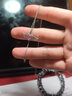 卡蒂羅天使之翼925銀項鏈女銀飾鎖骨鏈送女朋友吊墜禮物 愛心粉 曬單實拍圖