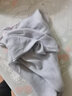 啄木鳥(niǎo)高級感90cm純色大方巾棉麻絲巾女包頭巾薄款圍巾防曬披肩外搭紗巾 淺灰 曬單實(shí)拍圖