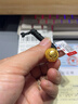 金喜晟傳承系列黃金吊墜葫蘆古法黃金葫蘆吊墜鏤空福字足金項鏈七夕禮物 金重約11克 多退少補 曬單實拍圖