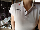 尤尼克斯（YONEX）2023yy羽毛球服英倫風(fēng) 215133 男女情侶運動(dòng)POLO恤連衣裙 女款215133BCR白色 L 曬單實(shí)拍圖