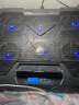 索皇（SUOHUANG）s6笔记本散热器调速屏显14吋15.6吋手提电脑降温底座排风扇支架板垫外设扇热器 实拍图