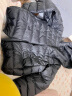 迷你巴拉巴拉【三防】男童女童羽绒服宝宝冬季保暖舒适连帽外套 黑色90001 150cm 实拍图