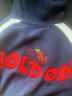 MQD童装男童卫衣中大童针织开衫儿童韩版摇粒绒外套 藏青 160cm 实拍图