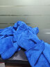 硕基（SUOTJIF）擦车巾 洗车毛巾吸水速干擦巾毛巾餐馆抹布洗碗 100条40*40蓝色 实拍图