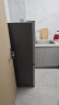 Leader海尔智家出品 180升小冰箱双开门两门冰箱小冰箱迷你家用租房冰箱低噪音冰箱家用电冰箱小型冰箱 BCD-180LLC2E0C9 实拍图