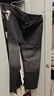 安初夏牛仔夾克外套男士休閑套裝春秋季新款寬松衣服男裝帥氣一整套搭配 黑色三件套 L 曬單實(shí)拍圖