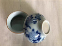 新款手繪青花瓷高端茶具套裝辦公室會(huì )客泡茶專(zhuān)用中式功夫喝茶茶具 10件套青花天竺葵蓋碗茶具【禮盒裝】 曬單實(shí)拍圖