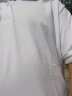 特步短袖T恤男装新款透气耐磨t恤翻领polo衫速干冰丝感休闲运动服上衣 白色(翻领) XL/180 实拍图