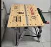 博世（BOSCH） 木工工作臺專業(yè)多功能折疊升降桌便攜手工操作臺竹制臺面防刮 PWB600木工桌 曬單實拍圖
