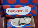 havaianas哈唯納Twist涼鞋女款夏季一字帶海邊休閑可外穿平底鞋子 0154-淺米灰 39 40碼適穿，巴西碼 曬單實(shí)拍圖