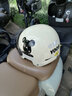 DYM3C認證電動(dòng)電瓶車(chē)頭盔男女士夏季防曬四季通用可愛(ài)安全帽國標半盔 3C乳白熊【防曬】 曬單實(shí)拍圖