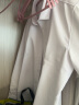 南极人衬衫男加绒 纯色长袖保暖衬衫男士衬衣外套修身西装白衬衫 3XL 实拍图