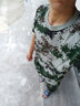 艾買純棉軍訓(xùn)服短袖男迷彩T恤女迷彩服夏季薄款初高中大學(xué)生軍訓(xùn)服 林地純棉T恤 175 曬單實拍圖