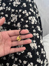 中國黃金（CHINA GOLD）平安扣黃金項(xiàng)鏈女士足金銅錢轉(zhuǎn)運(yùn)珠吊墜七夕情人節(jié)生日禮物送女友 足金乾坤圈銅錢項(xiàng)鏈-黑 曬單實(shí)拍圖