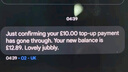 英國電話(huà)卡充值流量激活Giffgaff、O2、3 Three、Lyca、EE充值 15英鎊充值 曬單實(shí)拍圖