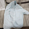 G2000商場(chǎng)同款棉質(zhì)混紡牛津紡短袖襯衫 青草綠 M/05 曬單實(shí)拍圖