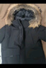駱駝（CAMEL）【王俊凱同款】戶(hù)外極寒派克工裝羽絨服拒水羽絨外套男女冬中長(cháng)款 A33CAPN145A，幻影黑，男女同款 2XL 曬單實(shí)拍圖