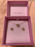 施華洛世奇（SWAROVSKI）新年禮物 跳動(dòng)的心 UNA SPARKLING DANCE項鏈+耳環(huán)女 鍍玫瑰金色 5516488 曬單實(shí)拍圖