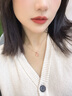 法蔻 FARCOKO四葉草項鏈女新款輕奢高級感鎖骨鏈配飾生日七夕情人節禮物送女友 四葉草項鏈 曬單實(shí)拍圖