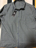 喬亞意大利輕奢高端長(cháng)袖襯衫男2026春秋季男士格子純棉襯衣男 188-19藍黃格 42 碼 建議165-180斤 曬單實(shí)拍圖