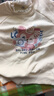 班尼路（Baleno）女童衛衣冬款2025木耳邊洋氣加絨加厚套頭秋冬裝衣服女孩上衣 曬單實(shí)拍圖