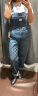 Levi's【商场同款】李维斯23秋季新款女士休闲背带牛仔裤复古潮流百搭 蓝色 S 晒单实拍图
