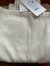 edition【高圓圓同款】牛仔褲女2024冬季新款含牦牛絨闊腿白色牛仔褲顯瘦 牛仔白色 M (27) 曬單實(shí)拍圖