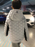 onmygame【輕暖系列】兒童三防羽絨服秋冬裝男童戶外運動保暖外套 經(jīng)典灰 絨子含量:90%(白鴨絨) 160 曬單實拍圖