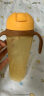 贝亲（Pigeon）婴儿吸管杯宝宝婴儿学 饮杯双把手 儿童企鹅杯日本原装进口 黄色 330ml  03216 实拍图