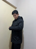 雅鹿石墨烯男士冬裝外套棉衣加絨加厚爸爸中老年保暖仿絲棉棉服派克服 黑色加絨 XL (推薦120-145斤) 曬單實拍圖