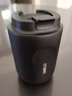 SIMELO保溫杯316不銹鋼高顏值便攜隨行杯子咖啡杯 220ML曼特寧黑 曬單實(shí)拍圖