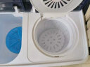 志高（CHIGO）半自动洗衣机双桶双缸杠家用大容量半全自动洗衣机波轮老式迷你小型带甩干出租房宿舍 11KG主销款|升级蓝光加厚款 实拍图